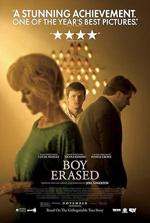 movie poster for BOY ERASED