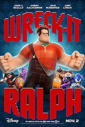 movie poster for WRECK IT RALPH