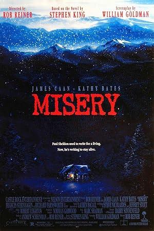 movie poster for MISERY