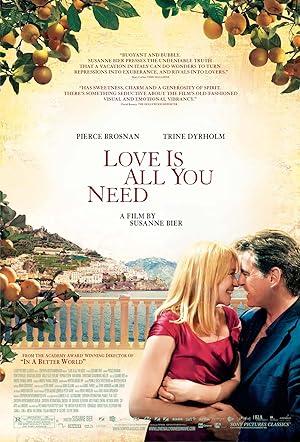 movie poster for LOVE IS ALL YOU NEED