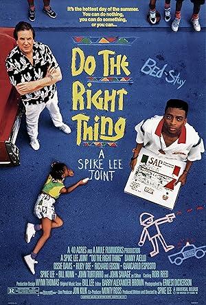 movie poster for DO THE RIGHT THING