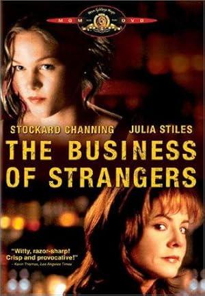 movie poster for THE BUSINESS OF STRANGERS