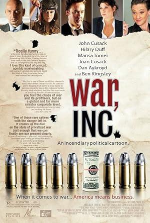 movie poster for WAR, INC.