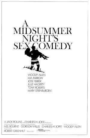 movie poster for MIDSUMMER NIGHT'S SEX COMEDY