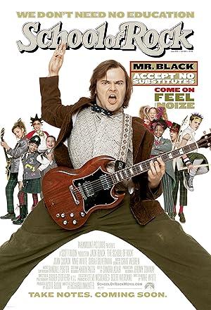 movie poster for SCHOOL OF ROCK