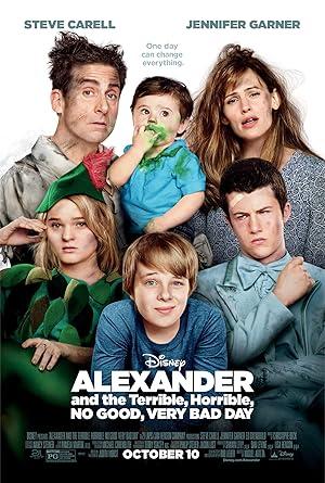 movie poster for ALEXANDER AND THE TERRIBLE, HORRIBLE, NO GOOD, VERY BAD DAY 