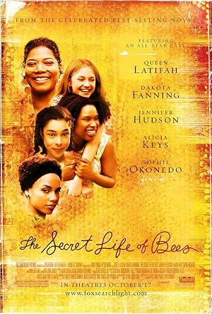 movie poster for THE SECRET LIFE OF BEES