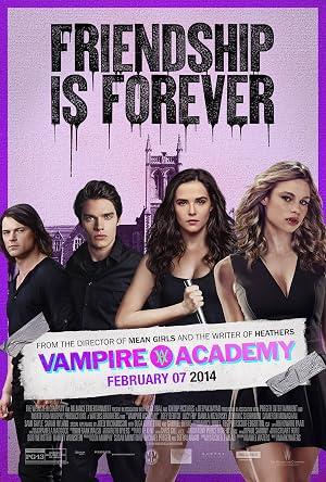 movie poster for VAMPIRE ACADEMY