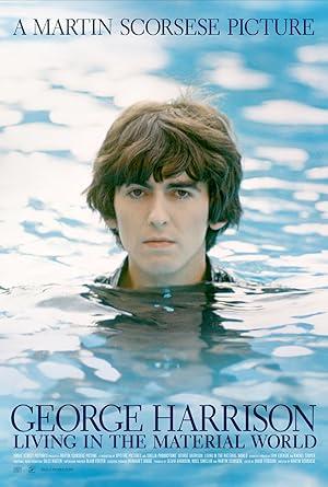 movie poster for GEORGE HARRISON: LIVING IN THE MATERIAL WORLD