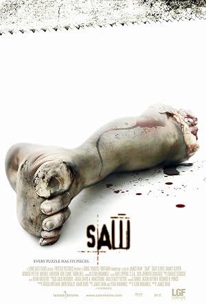 movie poster for SAW
