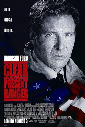 movie poster for CLEAR AND PRESENT DANGER