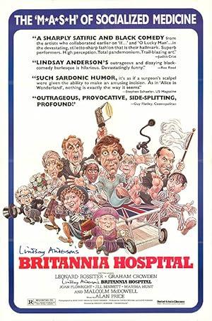 movie poster for BRITANNIA HOSPITAL