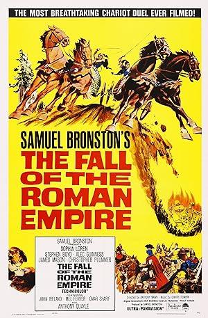 movie poster for THE FALL OF THE ROMAN EMPIRE
