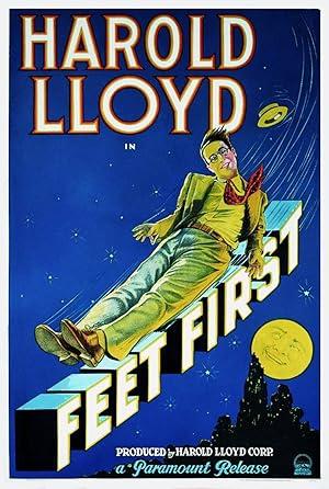 movie poster for FEET FIRST (HAROLD LLOYD)