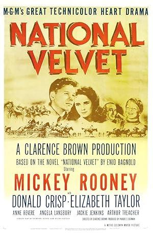 movie poster for NATIONAL VELVET