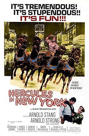 movie poster for HERCULES IN NEW YORK