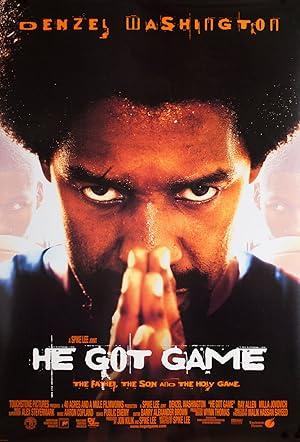 movie poster for HE GOT GAME