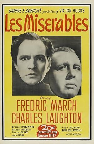 movie poster for LES MISERABLES (1935)