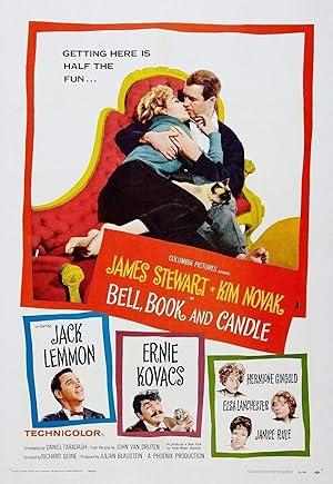movie poster for BELL, BOOK AND CANDLE