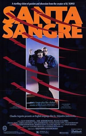 movie poster for SANTA SANGRE