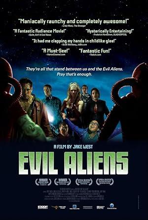 movie poster for EVIL ALIENS