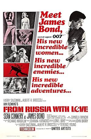 movie poster for FROM RUSSIA WITH LOVE