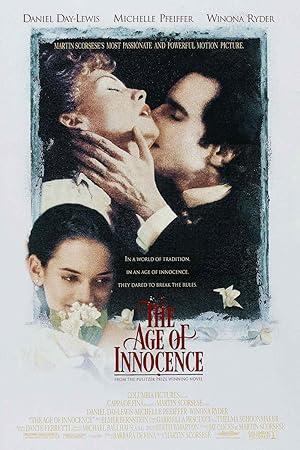 movie poster for THE AGE OF INNOCENCE