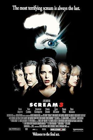 movie poster for SCREAM 3