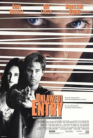 movie poster for UNLAWFUL ENTRY