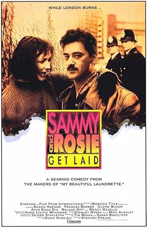 movie poster for SAMMY AND ROSIE GET LAID