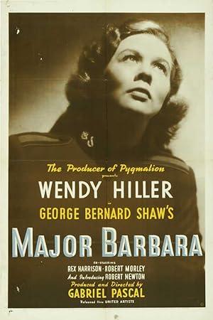 movie poster for MAJOR BARBARA