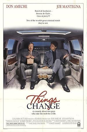 movie poster for THINGS CHANGE