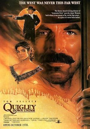 movie poster for QUIGLEY DOWN UNDER