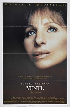 movie poster for YENTL