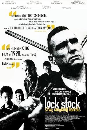 movie poster for LOCK STOCK AND TWO SMOKING BARRELS