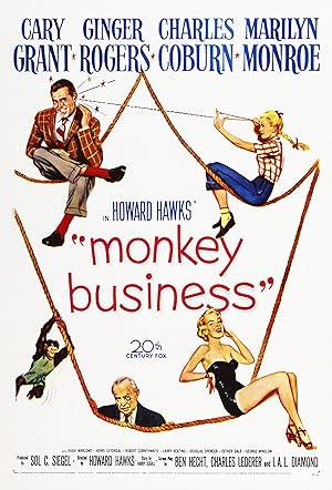 movie poster for MONKEY BUSINESS