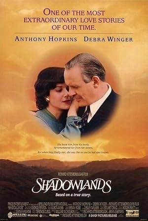 movie poster for SHADOWLANDS (FEATURE FILM)