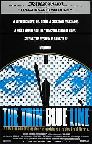 movie poster for THE THIN BLUE LINE