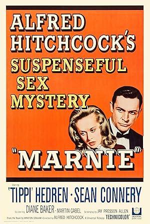 movie poster for MARNIE