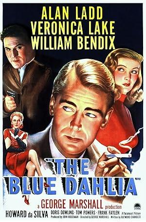 movie poster for THE BLUE DAHLIA