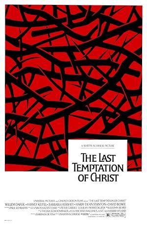 movie poster for THE LAST TEMPTATION OF CHRIST