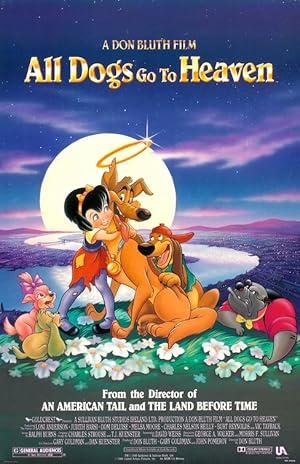 movie poster for ALL DOGS GO TO HEAVEN