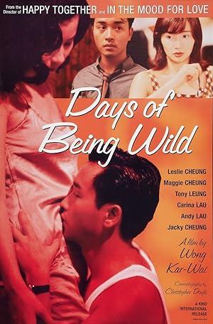 movie poster for DAYS OF BEING WILD
