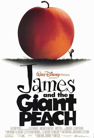 movie poster for JAMES AND THE GIANT PEACH