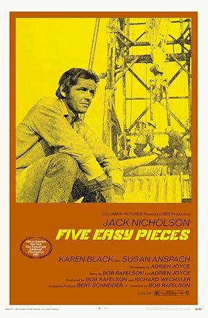 movie poster for FIVE EASY PIECES
