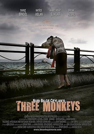 movie poster for THREE MONKEYS