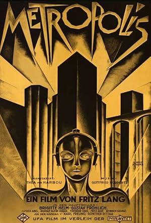 movie poster for METROPOLIS (RECONSTRUCTED & RESTORED VERSION)