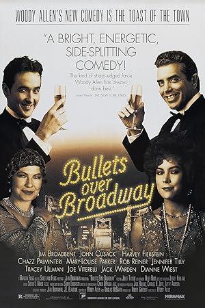 movie poster for BULLETS OVER BROADWAY