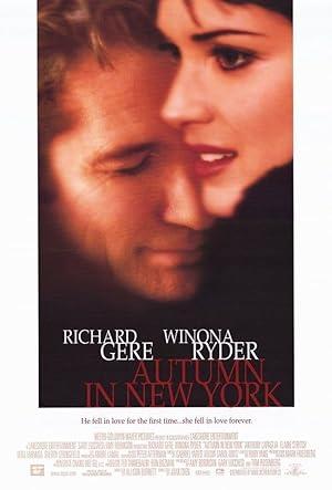 movie poster for AUTUMN IN NEW YORK