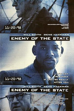 movie poster for ENEMY OF THE STATE